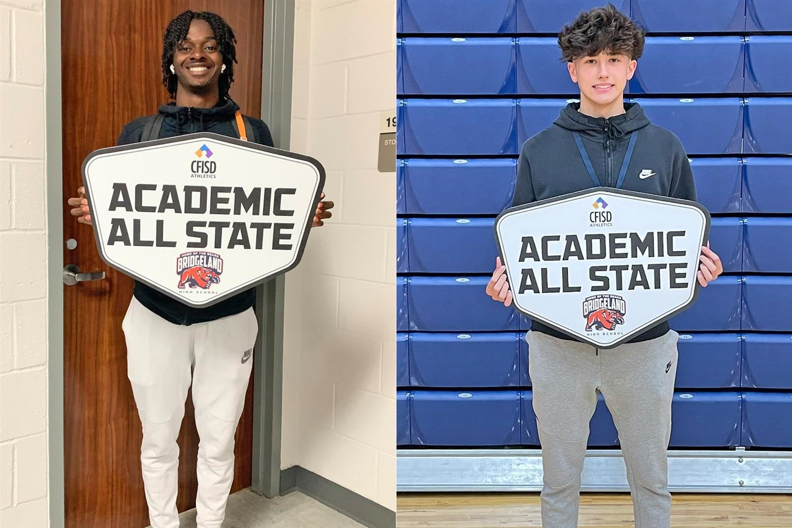CFISD boys’ basketball student-athletes earn THSCA Academic All-State honors.